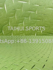 Σχεδιασμός στυλ κοπής επιθέματος απορρόφησης κραδασμών γηπέδου ποδοσφαίρου / χόκεϊ / ράγκμπι Αντοχή στο νερό Εξαιρετική απορρόφηση κραδασμών