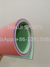 6mm Badminton Pvc Floor Tile Πράσινο / Μπλε / Κίτρινο / Κόκκινο / Γκρίζο Υγιεινή Εξωτερικό Εσωτερικό PVC δάπεδο
