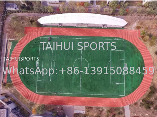 Πρότυπο FIFA 8mm 10mm 15mm Τεχνητό γρασίδι με εξαιρετική απορρόφηση σοκ για αθλητικά πεδία