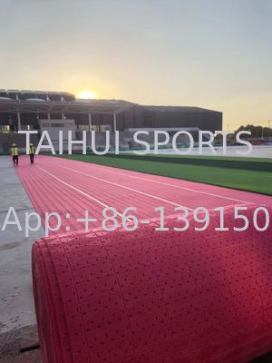 10mm 12mm XPE Foam Shockpad Υποστρώμα για Ποδόσφαιρο Ποδόσφαιρο Πλατό Τεχνητό Τόπος