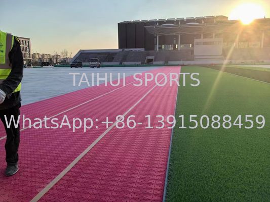 Πρότυπο FIFA 8mm 10mm 15mm Τεχνητό γρασίδι με εξαιρετική απορρόφηση σοκ για αθλητικά πεδία