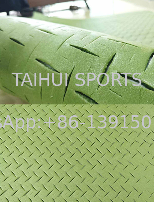 8-15mm Poly Ethylene Shock Pad Underlay τεχνητό γκαζόν Ποδοσφαιρικό γήπεδο Πιτς FIFA