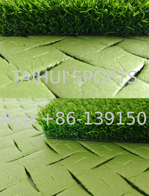 Δημοφιλές σχεδιασμό Shock Pad/Underlay για ποδοσφαιρικό γήπεδο Ράγκμπι γήπεδο αθλητισμού γήπεδο Αντίσταση στην υπεριώδη ακτινοβολία και σχεδιασμός κοπής