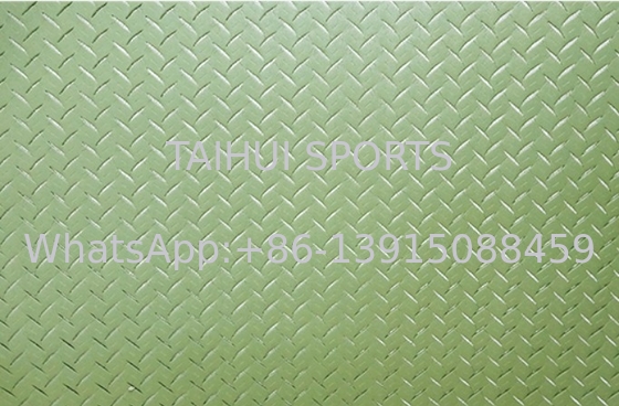 Σχεδιασμός στυλ κοπής επιθέματος απορρόφησης κραδασμών γηπέδου ποδοσφαίρου / χόκεϊ / ράγκμπι Αντοχή στο νερό Εξαιρετική απορρόφηση κραδασμών