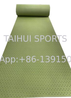 FIFA Certified Shock Pad Underlay με προσαρμόσιμο πάχος και σχεδιασμό με διαμάντι οπές για τεχνητό χλοοτάπητα