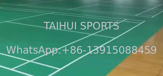 Επαγγελματικό Δάπεδο Αθλητικών Εσωτερικών Χώρων PVC Εσωτερικού Χώρου Ανθεκτικό στην Φθορά, Προσαρμοσμένο Συνθετικό Δάπεδο Αθλητισμού