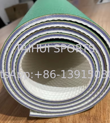 Αθλητικό δάπεδο πάχους 3.5mm-9.0mm για γήπεδα τένις/μπάσκετ/μπάντμιντον/βόλεϊ