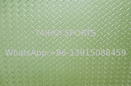 Νέο σχεδιασμό PE Foam υλικό Shock Pad Underlay Μπλε πράσινο χρώμα Roll Package για το γήπεδο ποδοσφαίρου