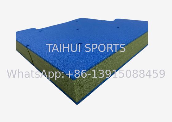 Δοκιμασμένο από την HIC/CFH PE Foam Shock Pad με απόδοση αποστράγγισης νερού και πάχος 10-100 mm για την ασφάλεια του παιδικού χώρου