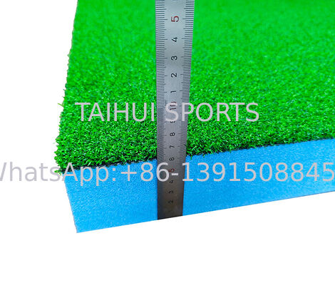 30-80mm HIC/CFH Δοκιμασμένο απορροφητικό σοκ παιδικής χαράς σοκ Pad με υψηλή διαπερατότητα νερού τεχνητό γκαζόν παζλ Pad