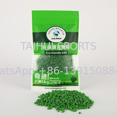 Οικολογικά φιλικά κοκκώδη ελαστικά TPE για τεχνητό χλοοτάπητα