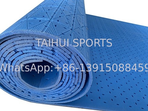 Πυροσβεστική συσκευή PE Foam Shock Absorber Pad 8mm-20mm Shockpad Underlay για τεχνητό γρασίδι