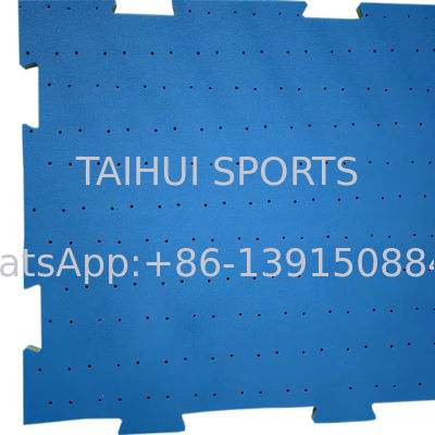 HIC & CFH 1-3m Ασφάλεια επιπτώσεων PE Foam Playground Shock Pad με προσαρμόσιμο πάχος 15-70mm και εύκολη εγκατάσταση σχεδιασμός διασύνδεσης