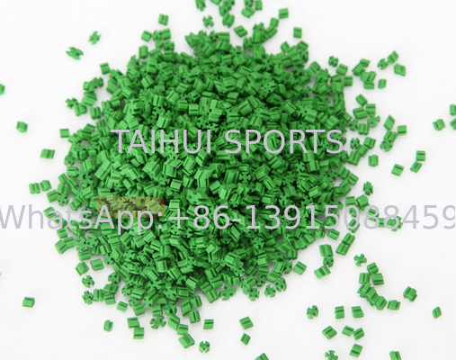 Αντι- UV Τεχνητό γρασίδι TPE Granule Shock Absorption Φούτμπολ / Γκολφ / Μπάσκετ / γυμναστήριο