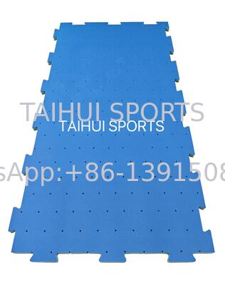 20mm 30mm 50mm Προσυσκευασμένα PE Foam Shock Pads Δυναμικό αποστράγγισης νερού Ασφάλεια HIC CFH Δοκιμή αντίκτυπου