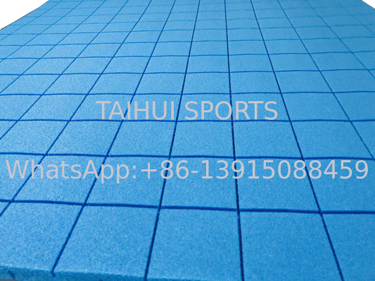 Πρότυπο FIFA Τεχνητό γρασίδι Shockpad Τρία στρώματα 12mm 15mm PE Foam Underlay