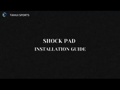 Φούσκα ShockPad υποστρώμα 8mm-20mm Για τεχνητό γρασίδι Αθλητικά πεδία