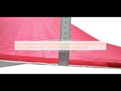 2025 Τυποποιημένη πλακέτα για τεχνητό γρασίδι σε γήπεδο ποδοσφαίρου/γήπεδο ράγκμπι/γήπεδο χόκεϊ 8mm 10mm 12mm 15mm με υφάσματα γεωτεξίλης