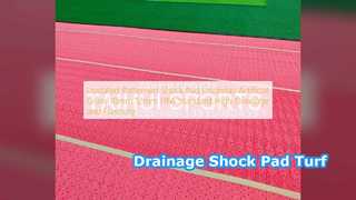 FIFA Shock Pad Αποστράγγιση Τεχνητού Χόρτου 10mm 12mm